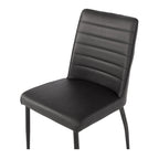 Hansel Dining Chair - Grey PU - Paulas Home & Living
