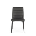 Hansel Dining Chair - Grey PU - Paulas Home & Living