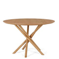 Harper Dining Table Round - Natural Oak (1200dia) - Paulas Home & Living