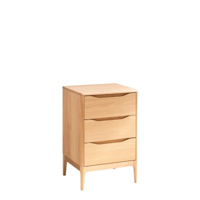 Havelock Bedside 3 Drawer - Paulas Home & Living