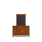 Hilton Dresser and Mirror 6 Drawer - Paulas Home & Living