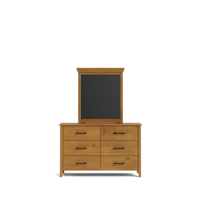Hilton Dresser and Mirror 6 Drawer - Paulas Home & Living