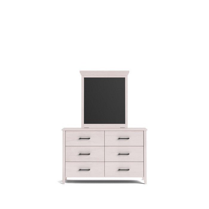 Hilton Dresser and Mirror 6 Drawer - Paulas Home & Living