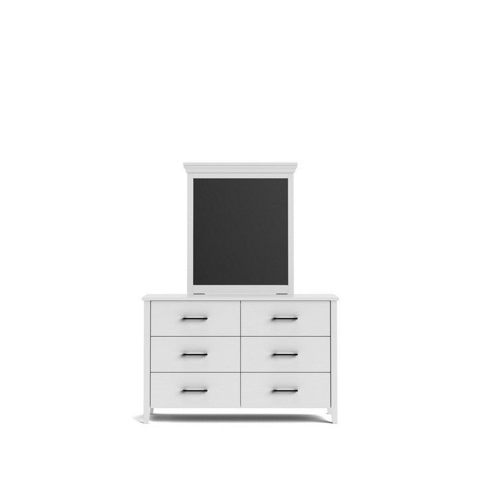 Hilton Dresser and Mirror 6 Drawer - Paulas Home & Living