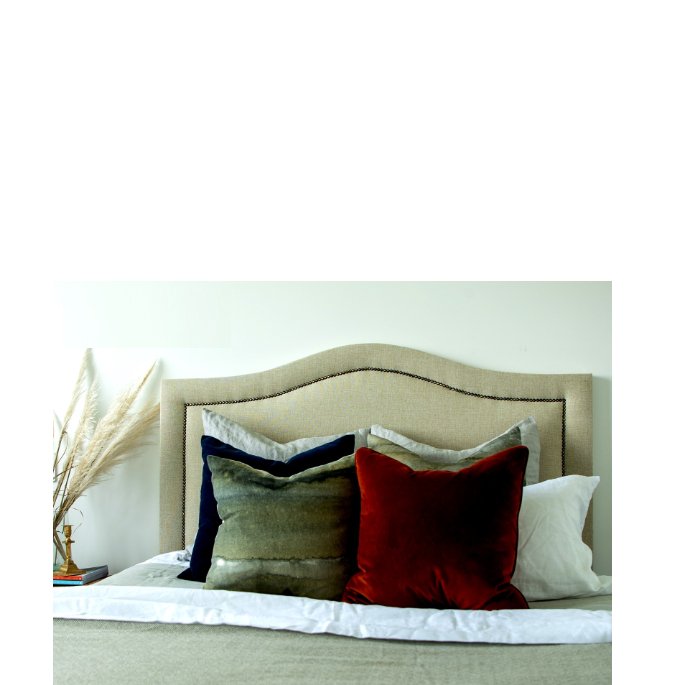 Hilton Fabric Headboard Double to Cali King - Paulas Home & Living