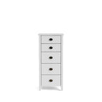 Hilton Lingerie Chest 5 Drawer - Paulas Home & Living