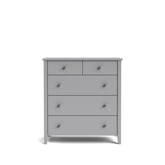Hilton Tallboy 5 Drawer - Paulas Home & Living