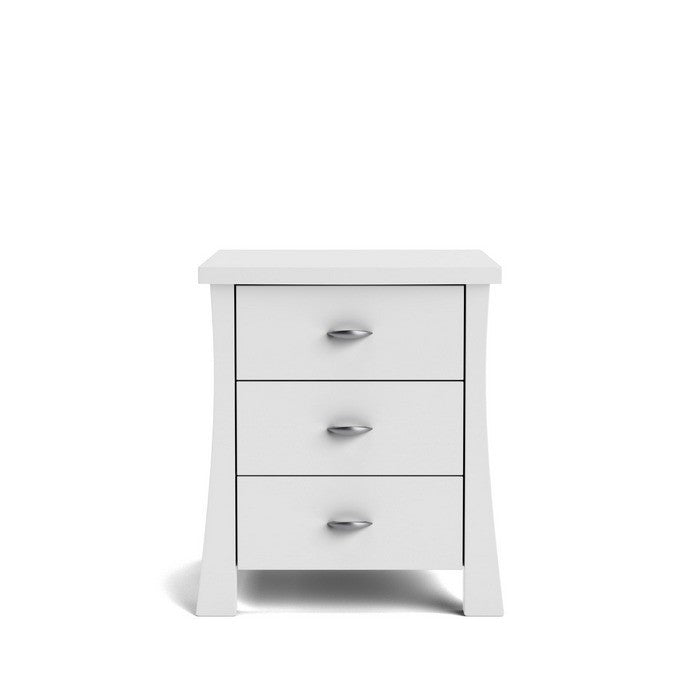 Hudson Bedside 3 Drawer - Paulas Home & Living