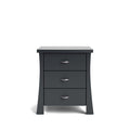 Hudson Bedside 3 Drawer - Paulas Home & Living