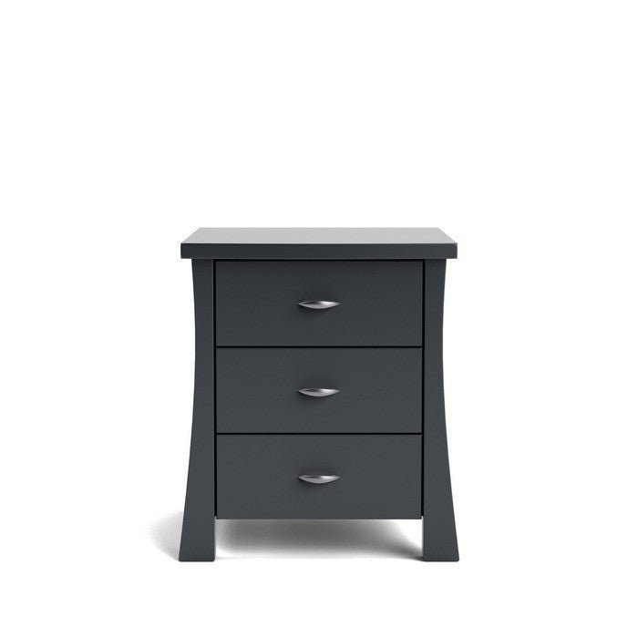 Hudson Bedside 3 Drawer - Paulas Home & Living