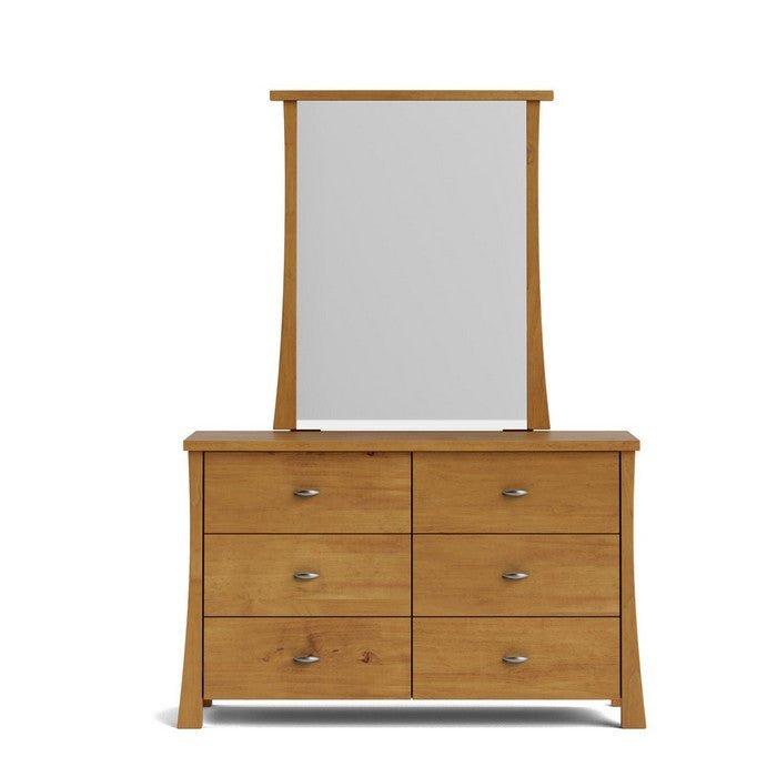 Hudson Dresser and Mirror 6 Drawer - Paulas Home & Living