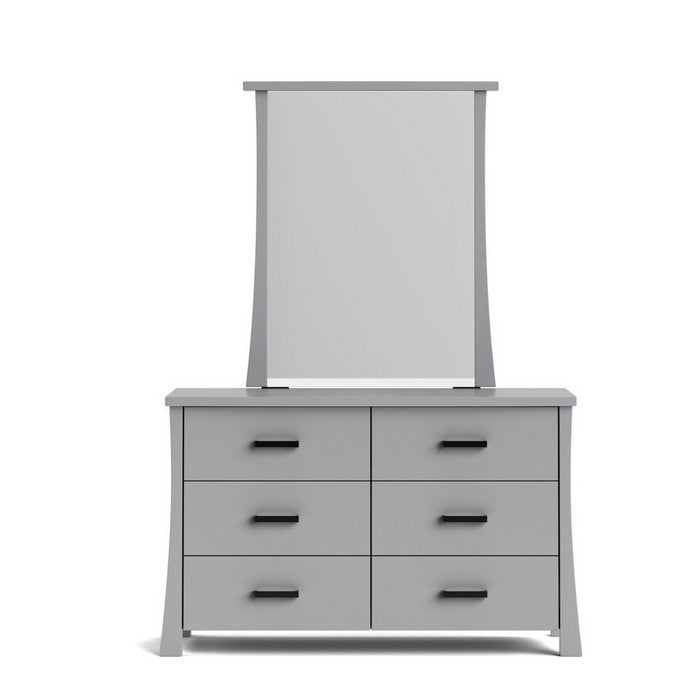 Hudson Dresser and Mirror 6 Drawer - Paulas Home & Living