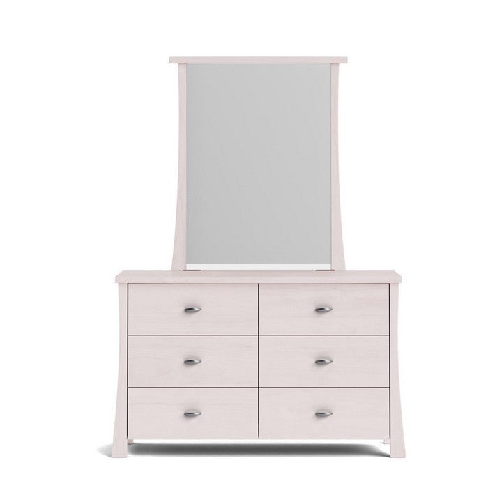 Hudson Dresser and Mirror 6 Drawer - Paulas Home & Living