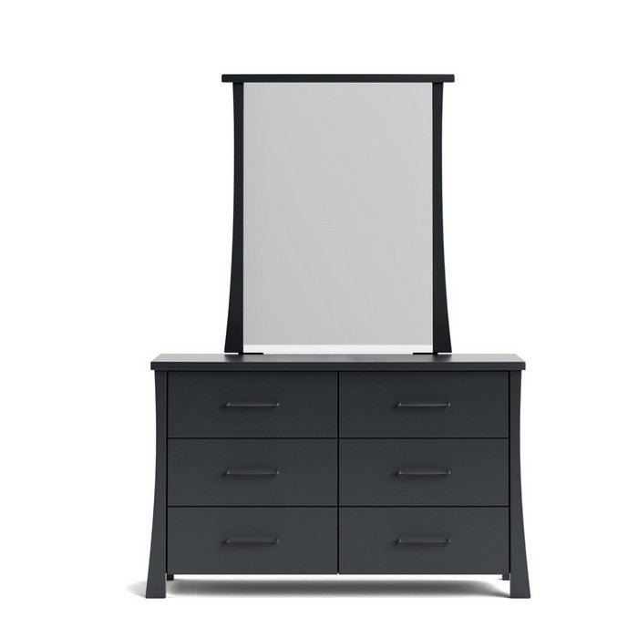 Hudson Dresser and Mirror 6 Drawer - Paulas Home & Living