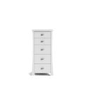 Hudson Lingerie Chest 5 Drawer - Paulas Home & Living
