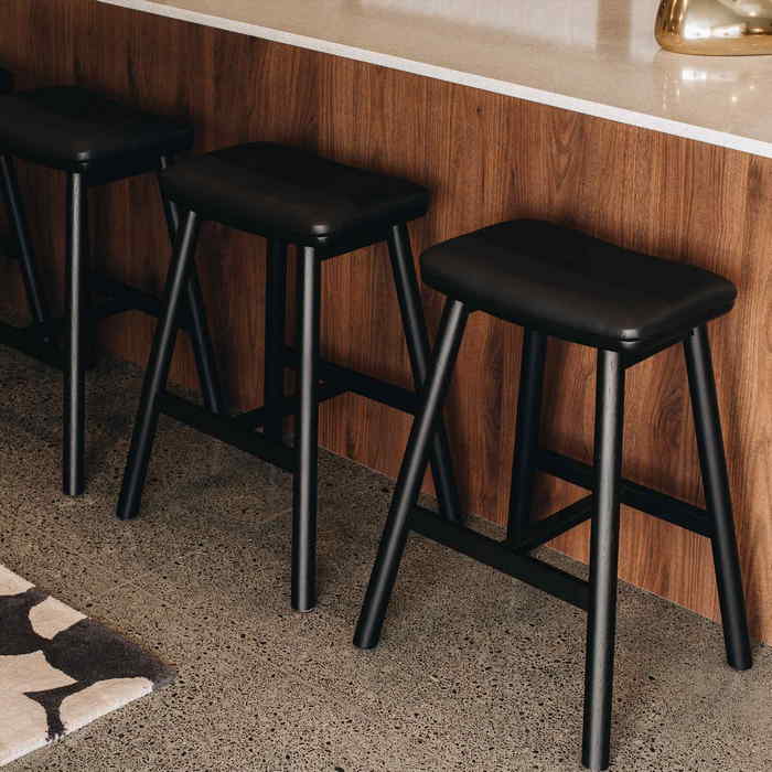Hue Barstool - Black - Paulas Home & Living