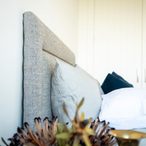 Indiana Fabric Headboard Double to Cali King - Paulas Home & Living