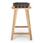 Indo Barstool - Woven - Black - Paulas Home & Living