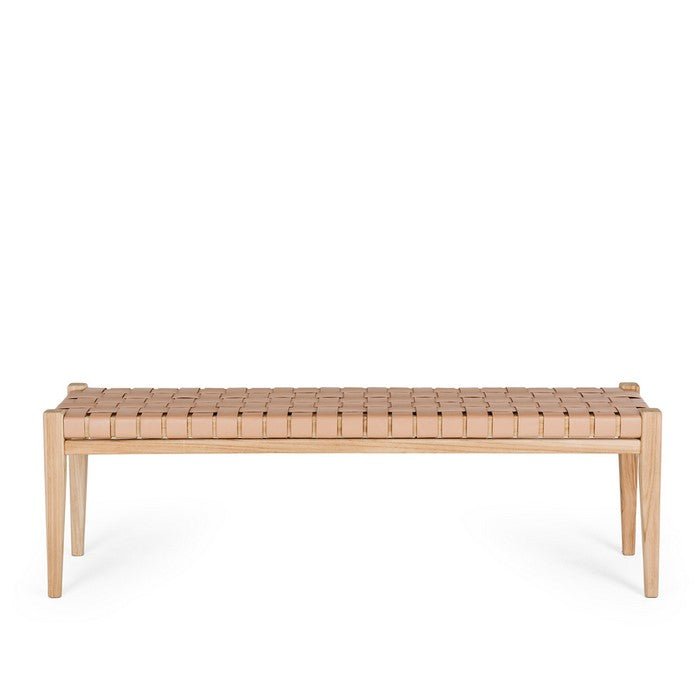 Indo Bench Seat - Woven - Plush - Paulas Home & Living