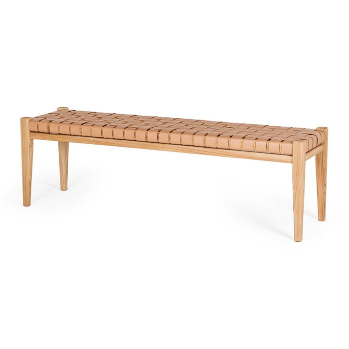 Indo Bench Seat - Woven - Plush - Paulas Home & Living