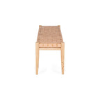 Indo Bench Seat - Woven - Plush - Paulas Home & Living
