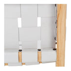 Indo Dining Chair - Woven - Duck Egg Grey - Paulas Home & Living