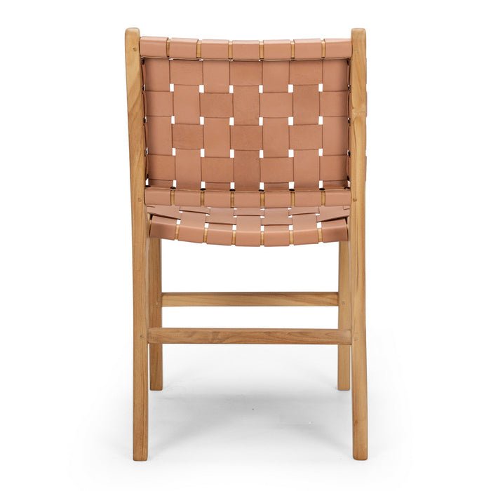 Indo Dining Chair - Woven - Plush - Paulas Home & Living