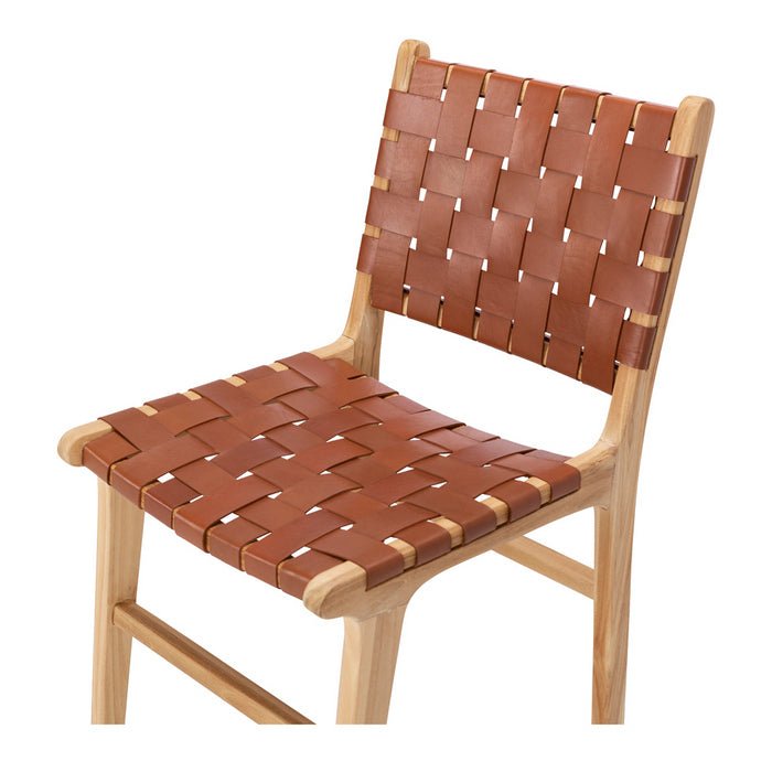 Indo Dining Chair - Woven - Tan - Paulas Home & Living