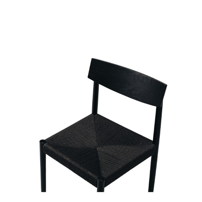 Ingrid Dining Chair - Black Cord Seat - Paulas Home & Living