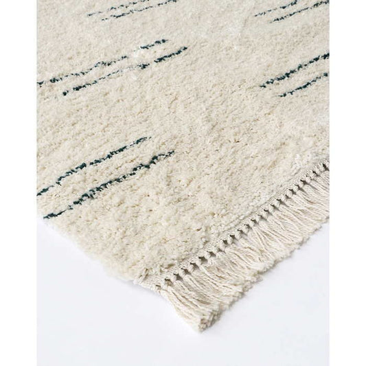 Intrepid Enrica Floor Rug - Ecru (100% Polypropylene) - Paulas Home & Living