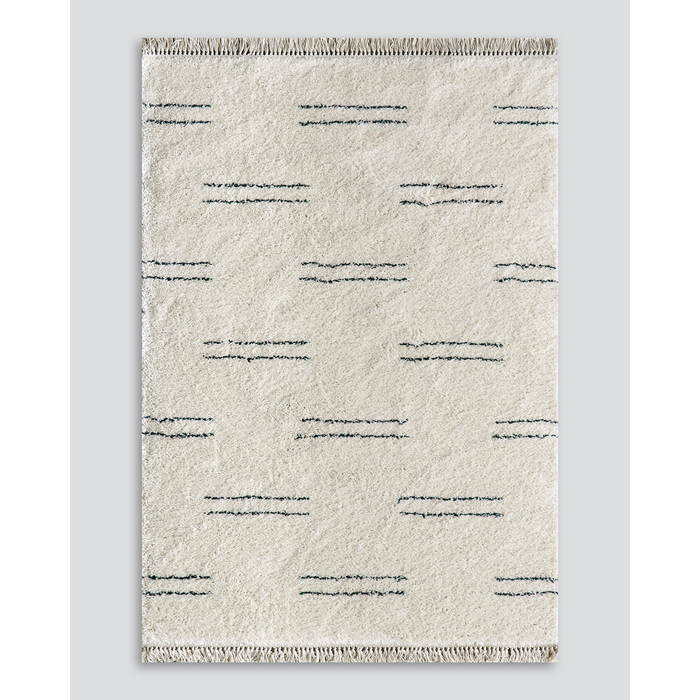 Intrepid Enrica Floor Rug - Ecru (100% Polypropylene) - Paulas Home & Living