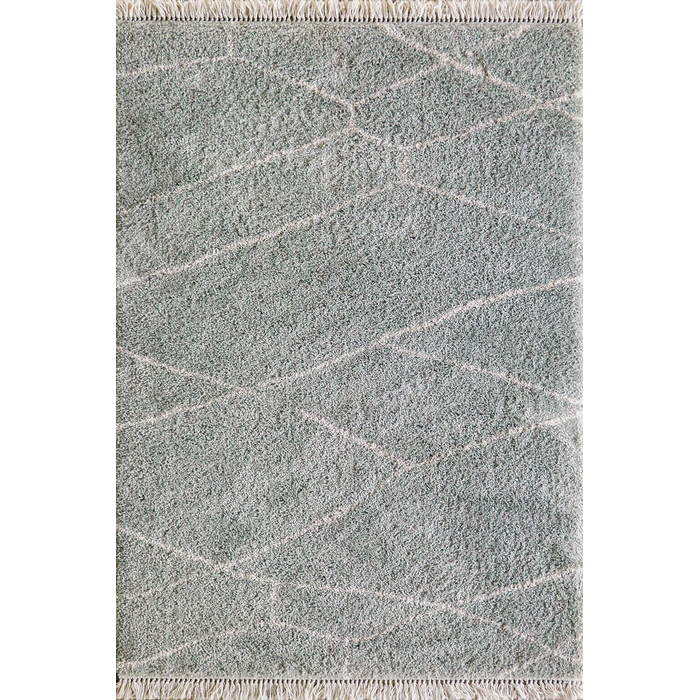 Intrepid Neos Floor Rug - Mist Blue (100% Polypropylene) - Paulas Home & Living