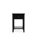 Ivydale Bedside 1 Drawer Slim - Ash - Paulas Home & Living