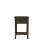 Ivydale Bedside 1 Drawer Slim - Ash - Paulas Home & Living