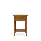 Ivydale Bedside 1 Drawer Slim - Ash - Paulas Home & Living