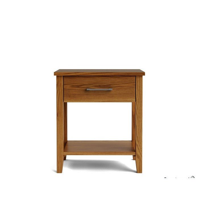 Ivydale Bedside 1 Drawer Wide - Ash - Paulas Home & Living