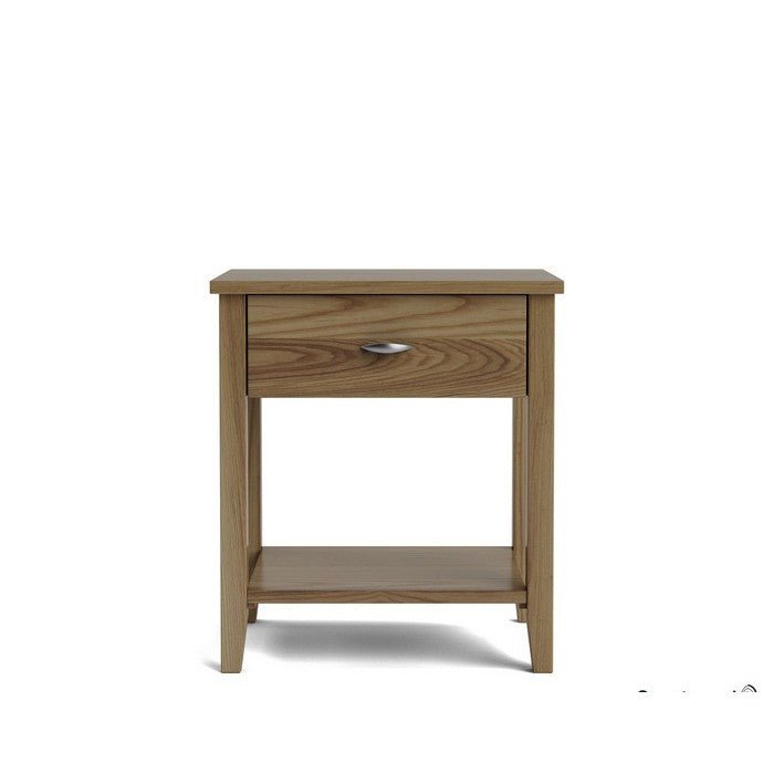 Ivydale Bedside 1 Drawer Wide - Ash - Paulas Home & Living