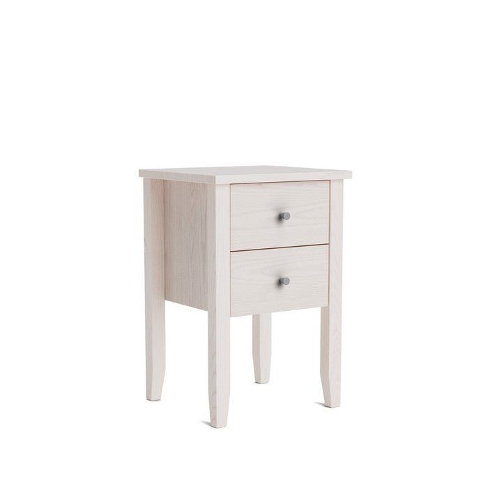 Ivydale Bedside 2 Drawer - Slim - Ash - Paulas Home & Living