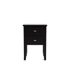 Ivydale Bedside 2 Drawer - Slim - Ash - Paulas Home & Living