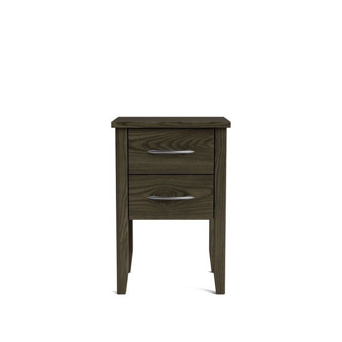 Ivydale Bedside 2 Drawer - Slim - Ash - Paulas Home & Living