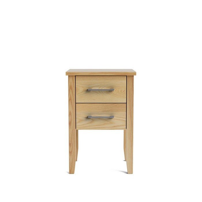 Ivydale Bedside 2 Drawer - Slim - Ash - Paulas Home & Living
