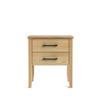 Ivydale Bedside 2 Drawer - Wide - Ash - Paulas Home & Living