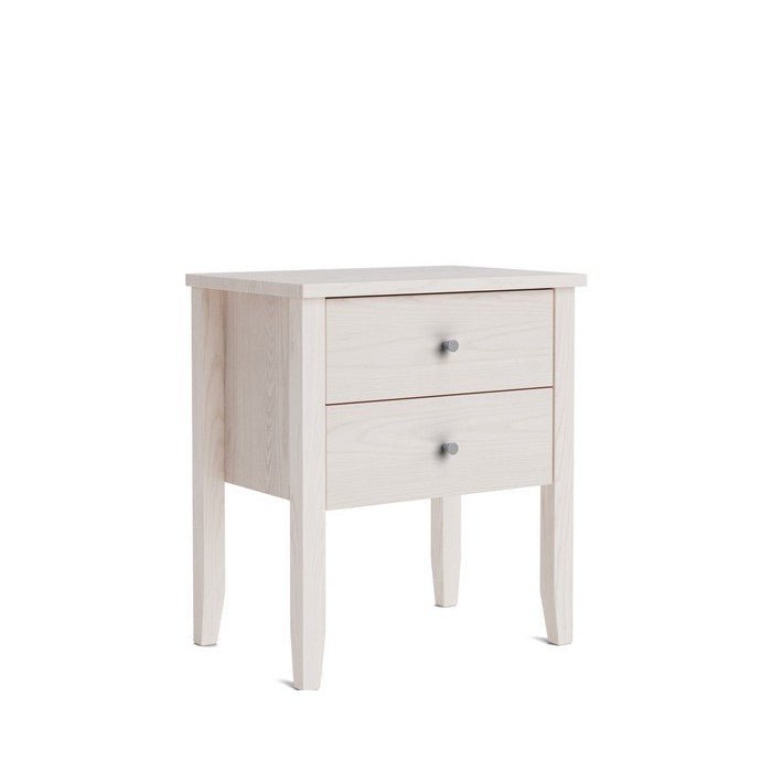 Ivydale Bedside 2 Drawer - Wide - Ash - Paulas Home & Living