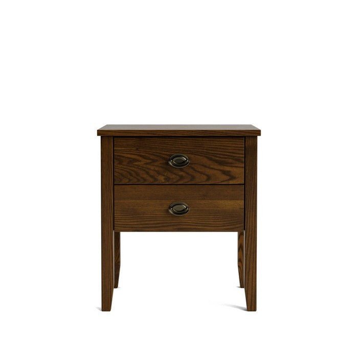 Ivydale Bedside 2 Drawer - Wide - Ash - Paulas Home & Living