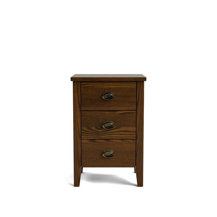 Ivydale Bedside 3 Drawer Slim - Ash - Paulas Home & Living