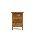 Ivydale Bedside 3 Drawer Slim - Ash - Paulas Home & Living