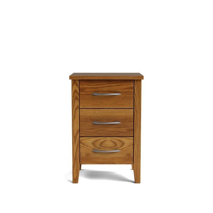Ivydale Bedside 3 Drawer Slim - Ash - Paulas Home & Living