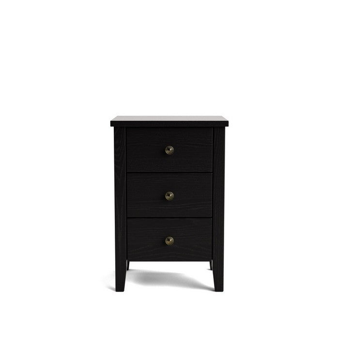 Ivydale Bedside 3 Drawer Slim - Ash - Paulas Home & Living