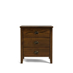 Ivydale Bedside 3 Drawer Wide - Ash - Paulas Home & Living