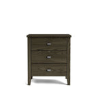 Ivydale Bedside 3 Drawer Wide - Ash - Paulas Home & Living